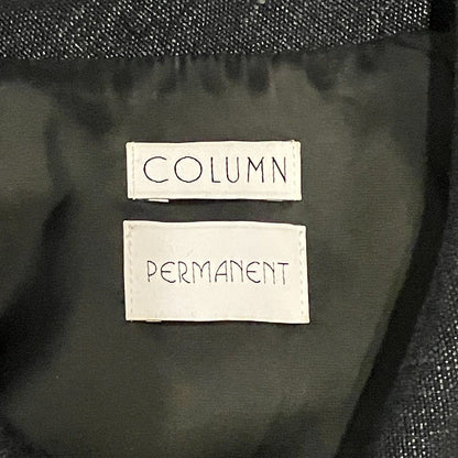 コラム PERMANENT クロップドジレ ワイドパンツ セットアップ