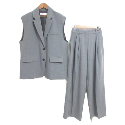 アンヌーク Cutoff Over Vest Panel Wide Pants セットアップ