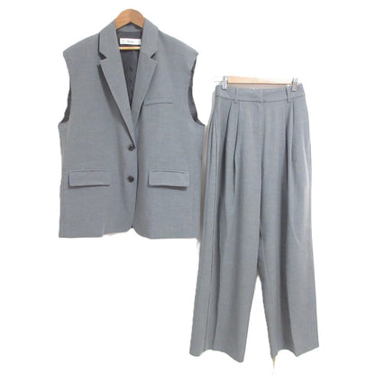 アンヌーク Cutoff Over Vest Panel Wide Pants セットアップ