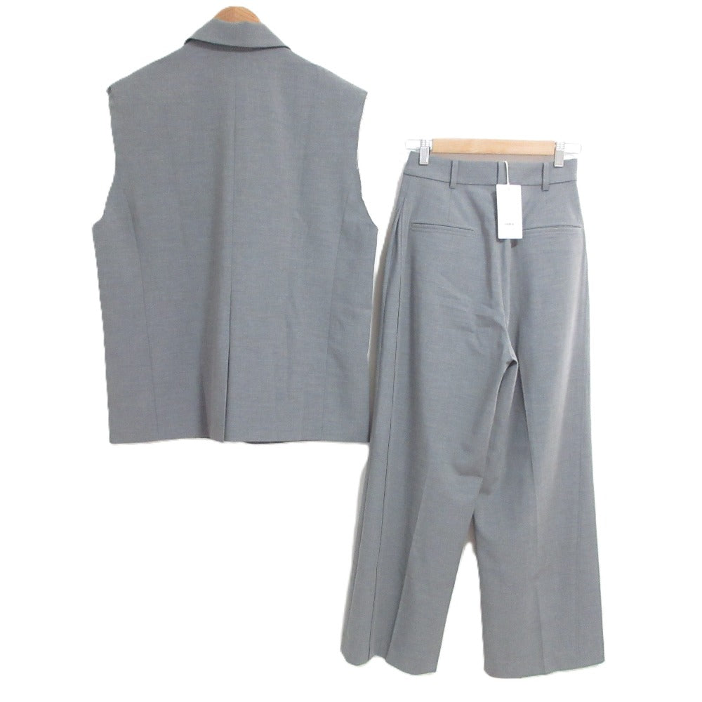 アンヌーク Cutoff Over Vest Panel Wide Pants セットアップ