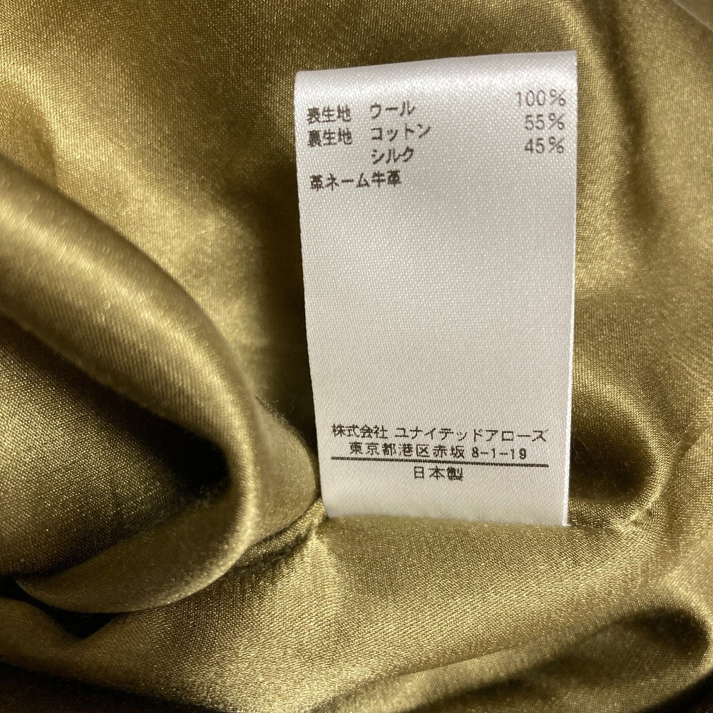 ブラミンク ファインウールVネックワンピース