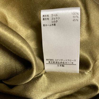 ブラミンク ファインウールVネックワンピース