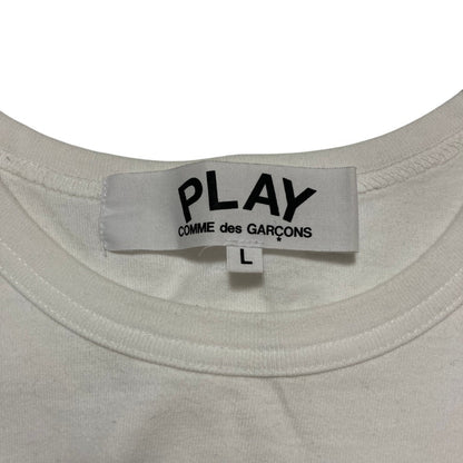 プレイコムデギャルソン ハートプリントロングスリーブTシャツ