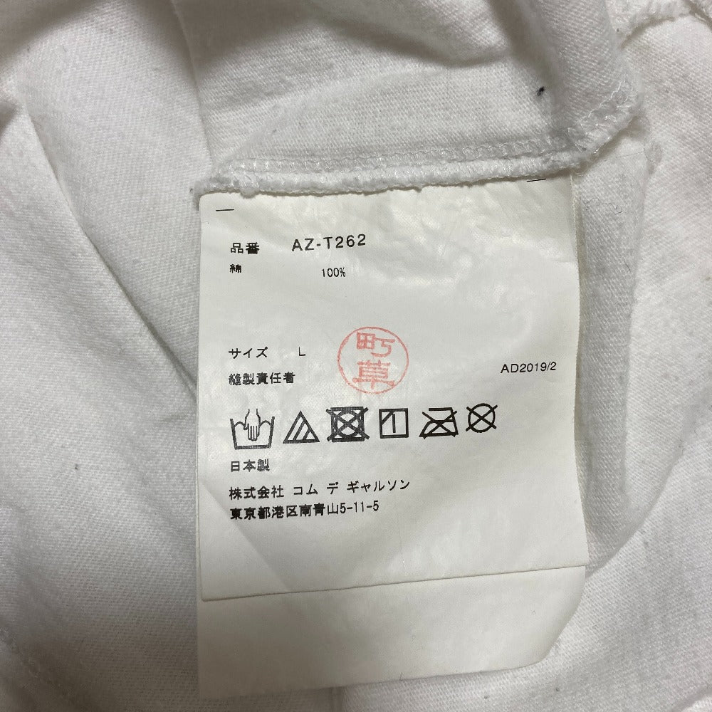 プレイコムデギャルソン ハートプリントロングスリーブTシャツ