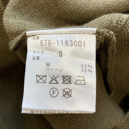 マーガレットハウエル FINE LINEN COTTON ニット