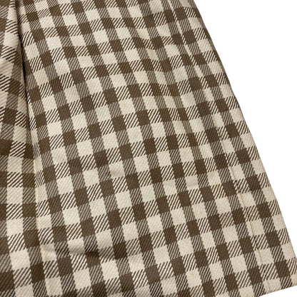 セリーヌ チェックスカート