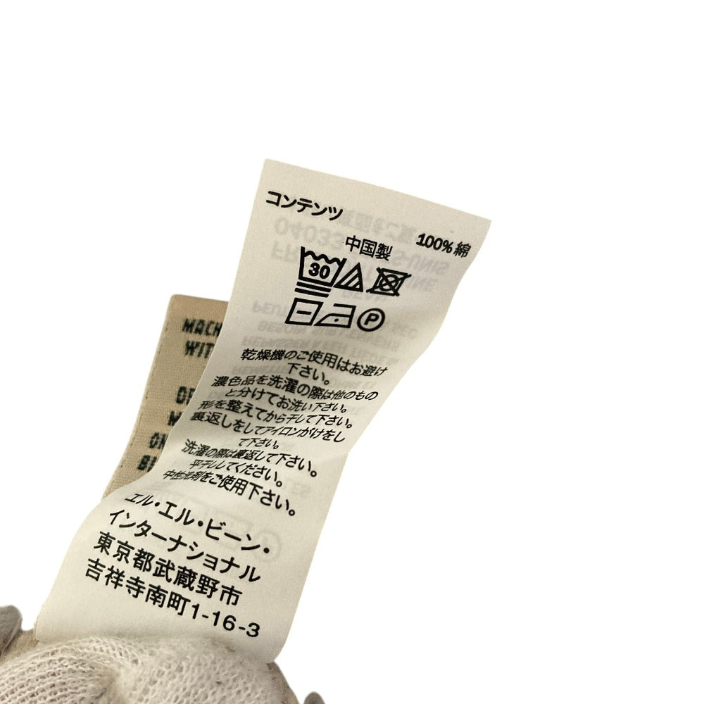 エルエルビーン コットンジップアップフーディーカーディガン