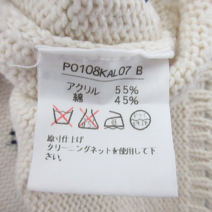 ピンクハウス フラワー刺繍フーディーニットベスト