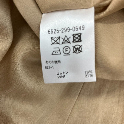 ドゥロワー コットンシルクロングコート