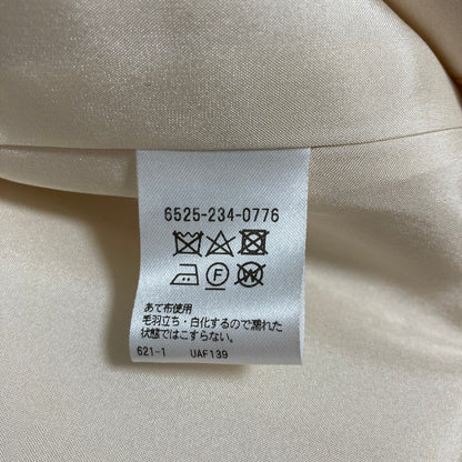 ドゥロワー リネンノーカラージャケット