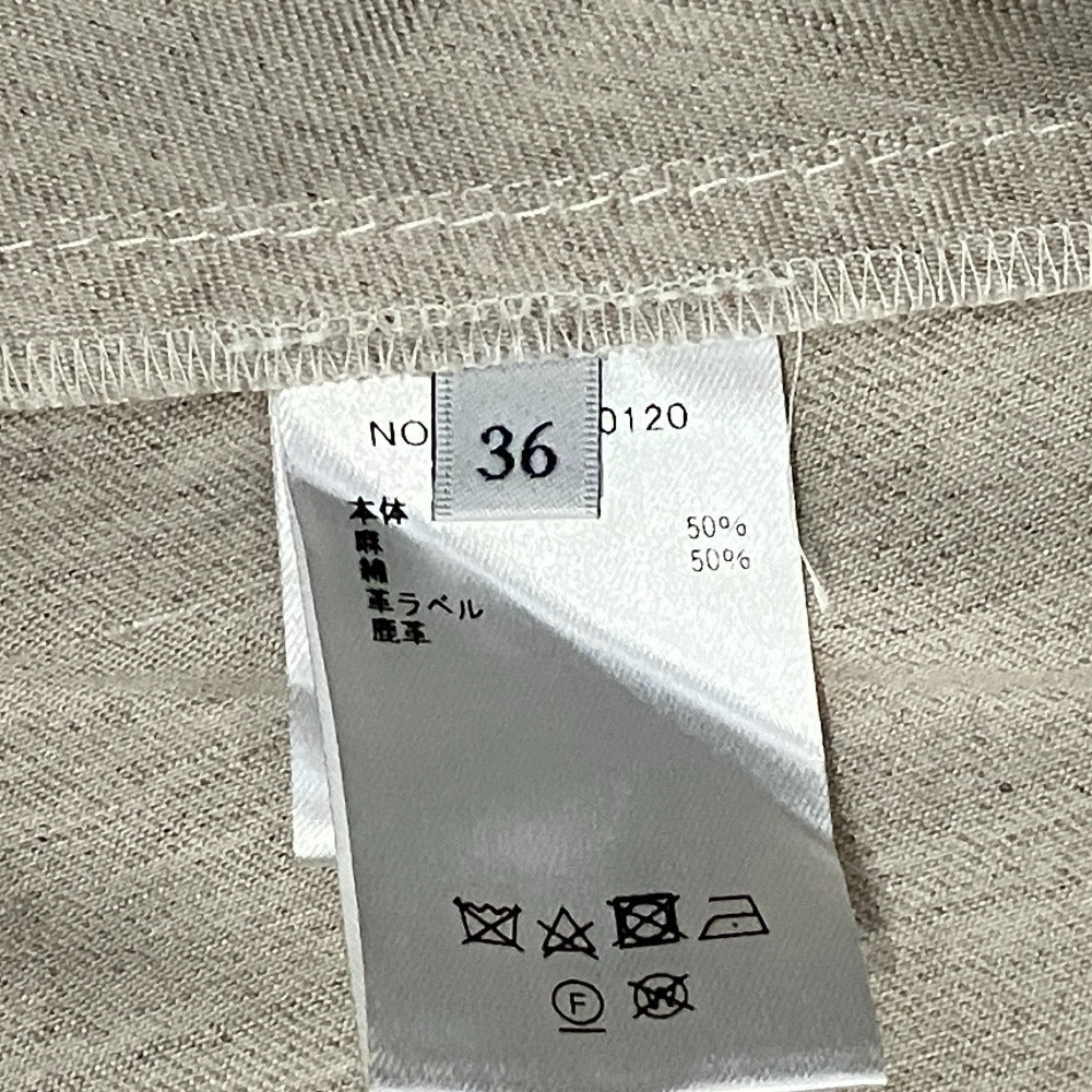 エブール リネンコットンツイルスカート