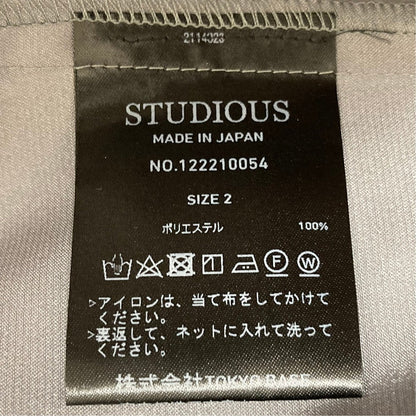 ステュディオス シャツワンピース