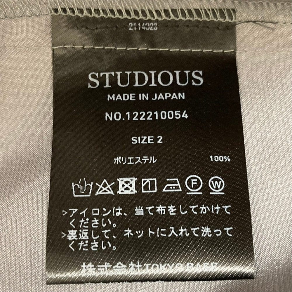 ステュディオス シャツワンピース