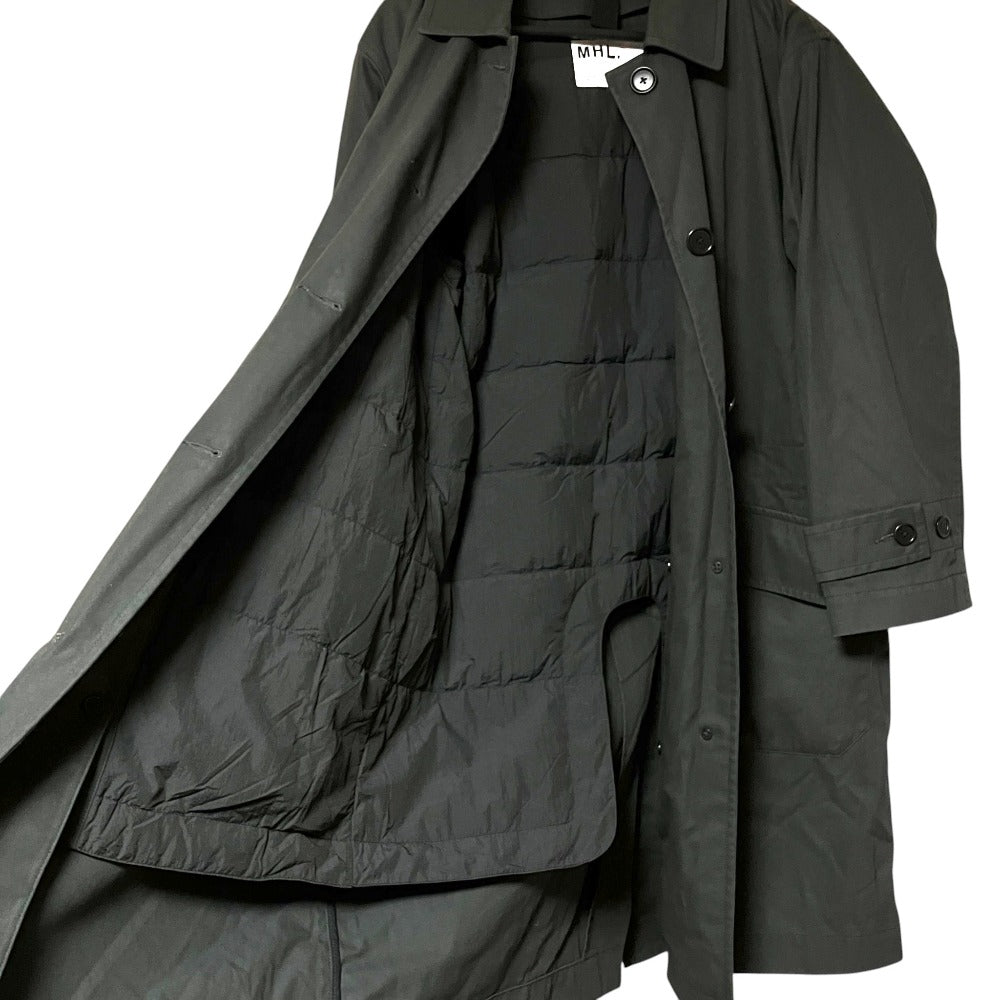 エムエイチエル PROOFED COTTON NYLON TWILL コート
