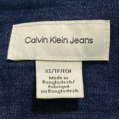 カルバンクラインジーンズ デニムクロップドシャツ