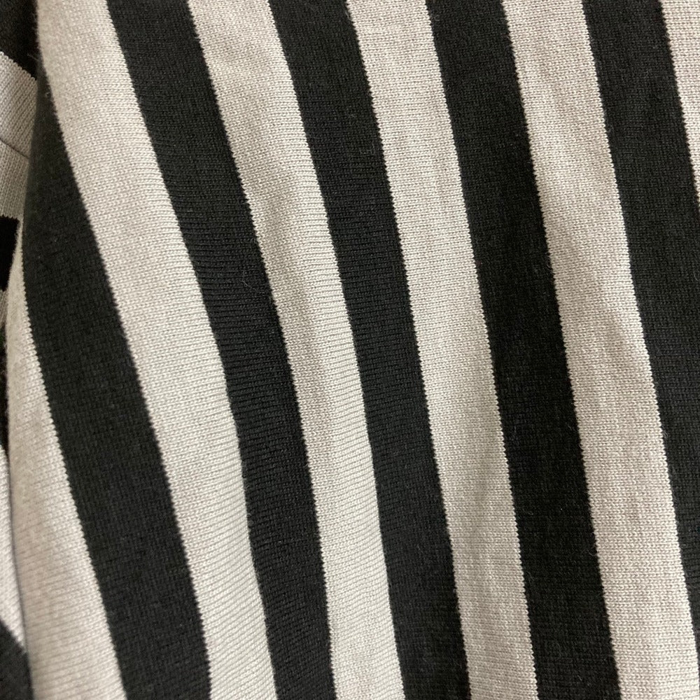 アニエスベー ボーダーコットン長袖Tシャツ