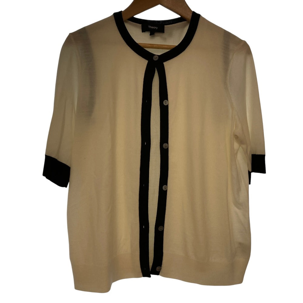 セオリー REGAL WOOL SILK TRIM カーディガンタンクトップセット