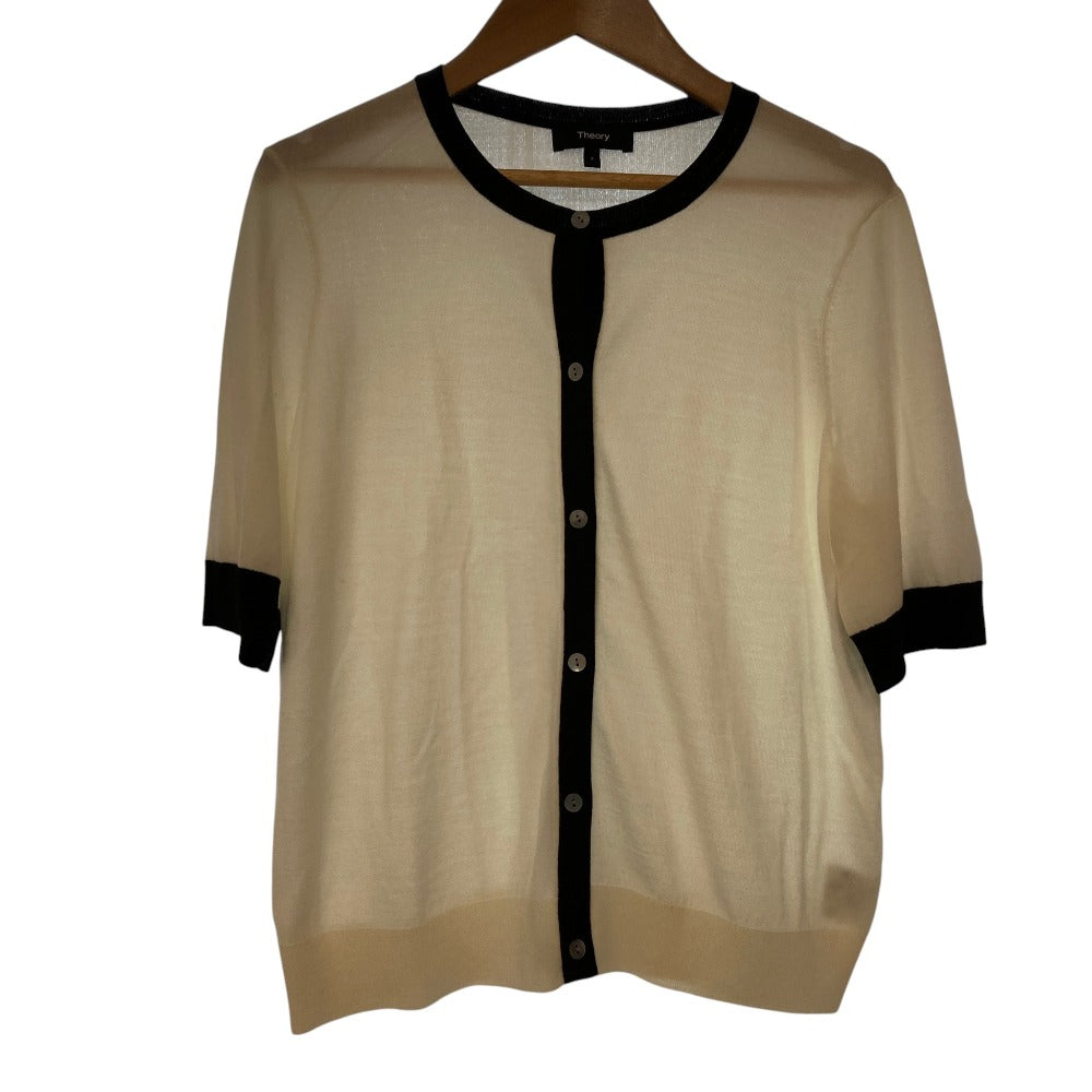 セオリー REGAL WOOL SILK TRIM カーディガンタンクトップセット