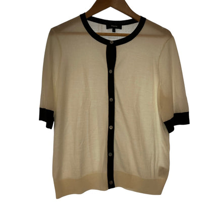 セオリー REGAL WOOL SILK TRIM カーディガンタンクトップセット