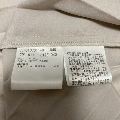 セオリーリュクス REFINED PLEATS PILIL プリーツスカート