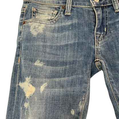 デニムアンドサプライ ダメージスキニージーンズ