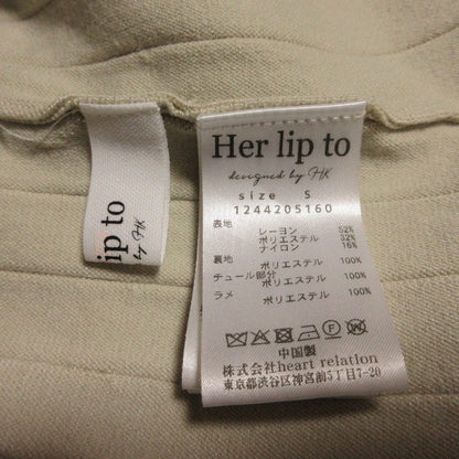ハーリップトゥ La Lueur Knit ワンピース