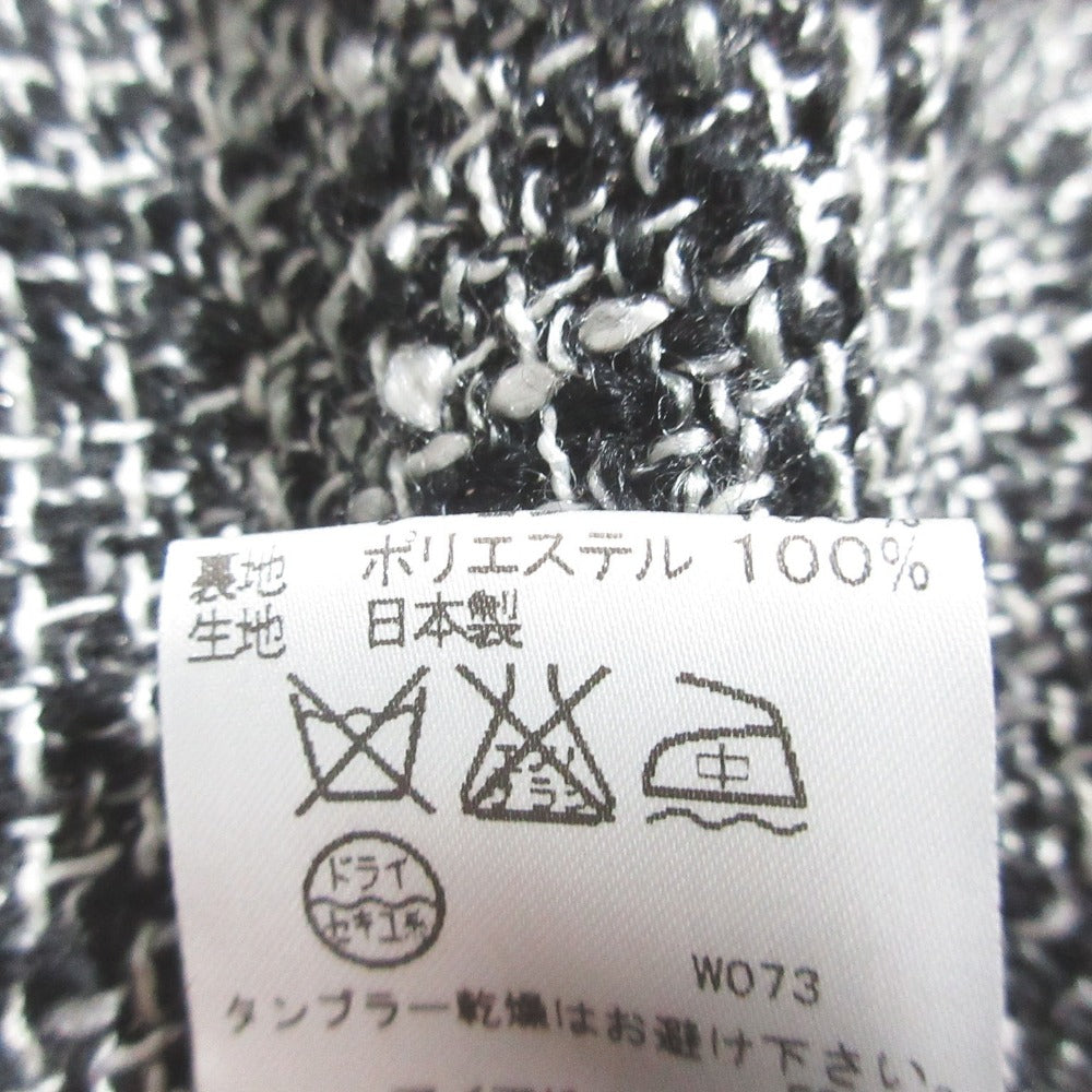 ストラ ツイードノーカラーセットアップ