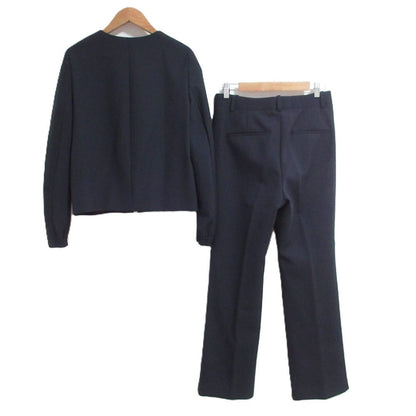 セオリーリュクス FROST STRETCH ノーカラージャケット パンツセット