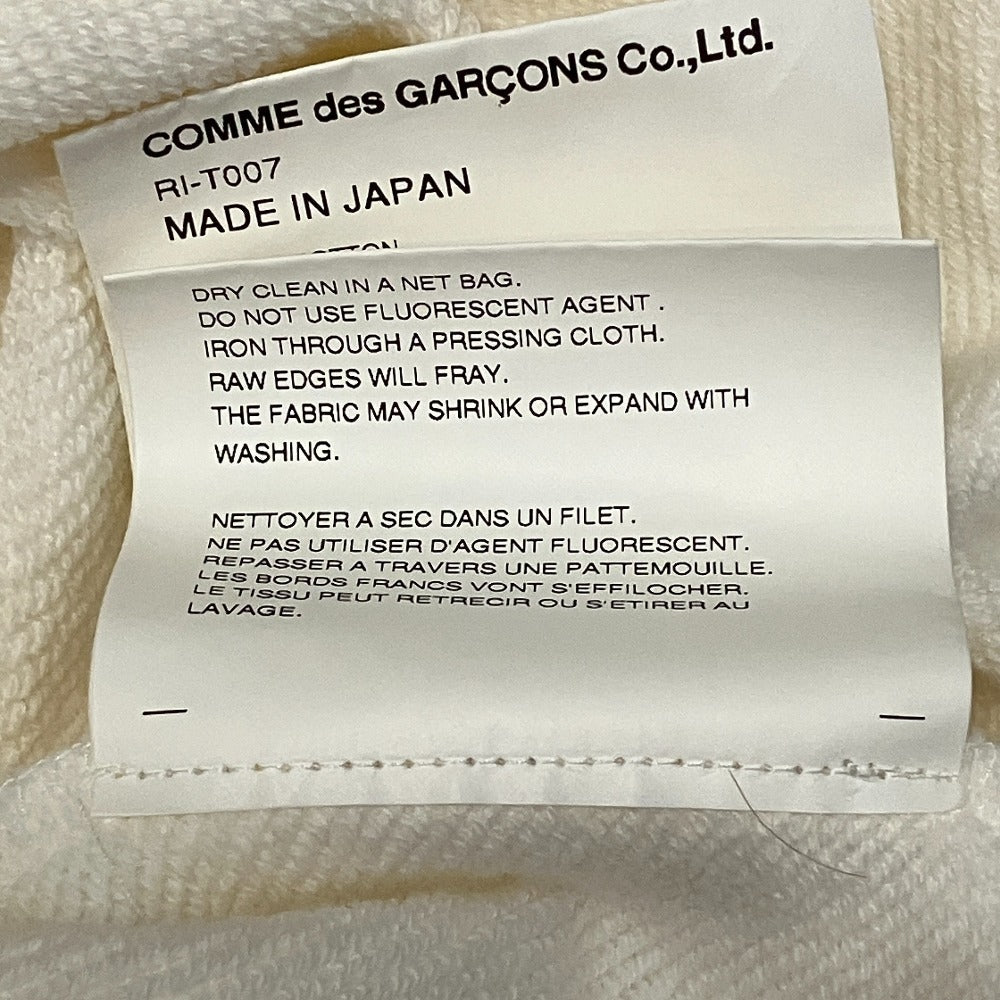 コムデギャルソン カッティングデザインスウェットトレーナー