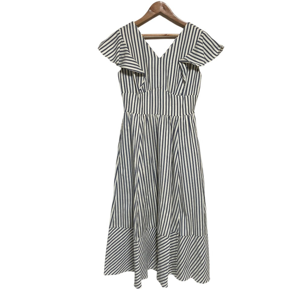 ハーリップトゥ Kerry Striped Ruffle ワンピース