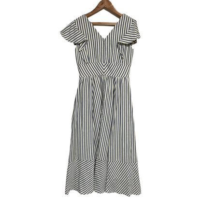 ハーリップトゥ Kerry Striped Ruffle ワンピース
