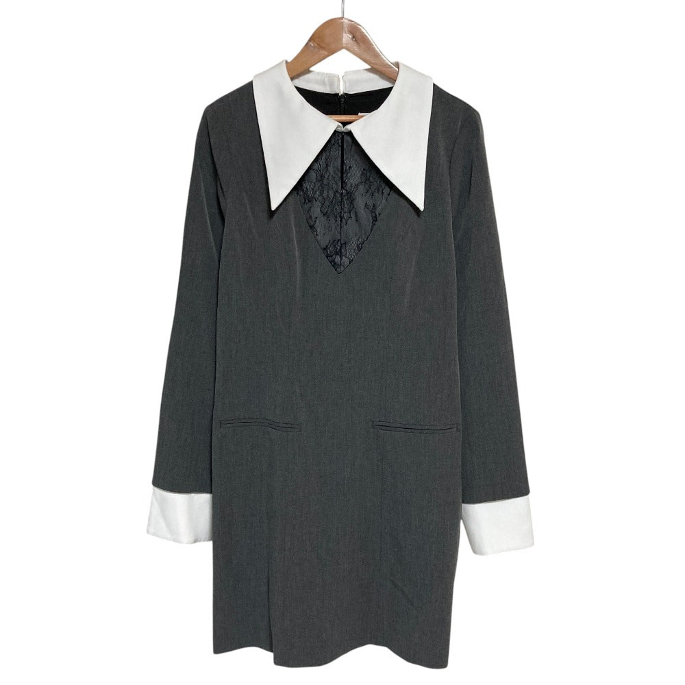 ハーリップトゥ Pointed Collar ワンピース