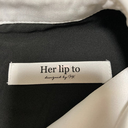 ハーリップトゥ Pointed Collar ワンピース