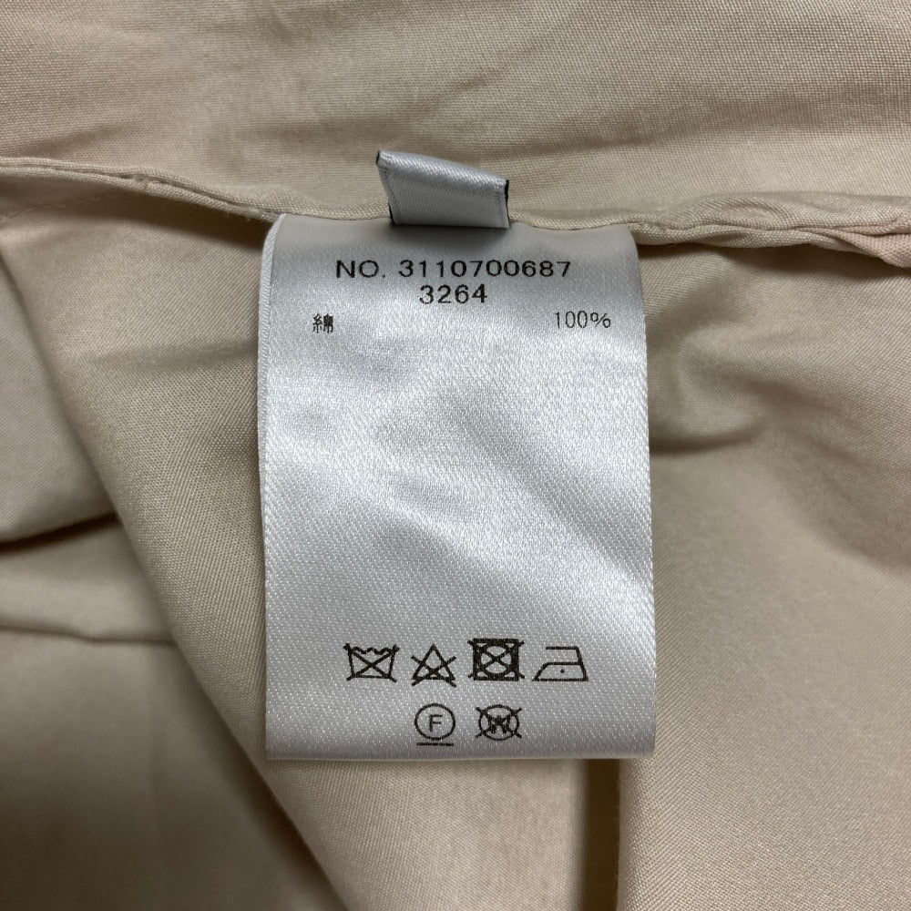 エブール フロントジップフレアワンピース