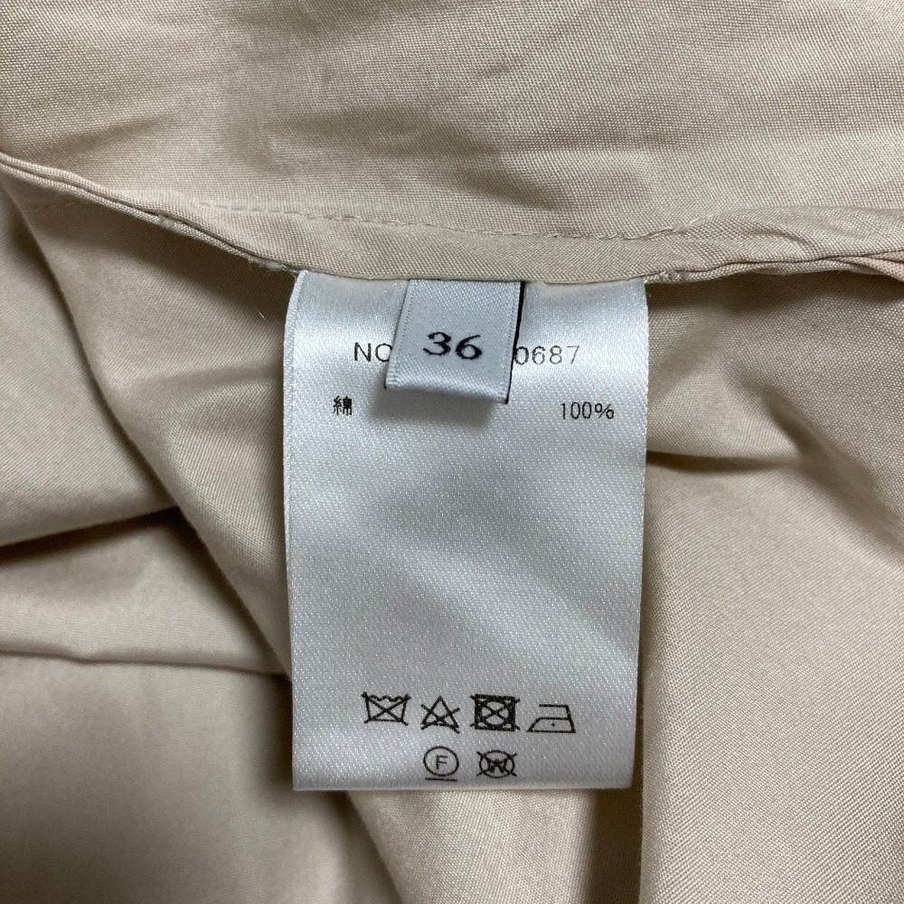 エブール フロントジップフレアワンピース