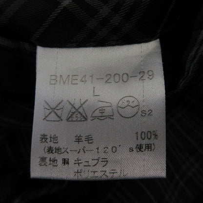 バーバリーブラックレーベル Super 120s ウールブレザー
