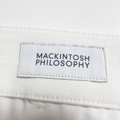 マッキントッシュフィロソフィー DRY OXFORD ワイドパンツ
