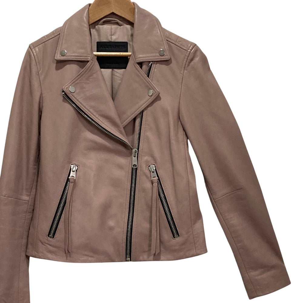 オールセインツ DALBY BIKER レザージャケット