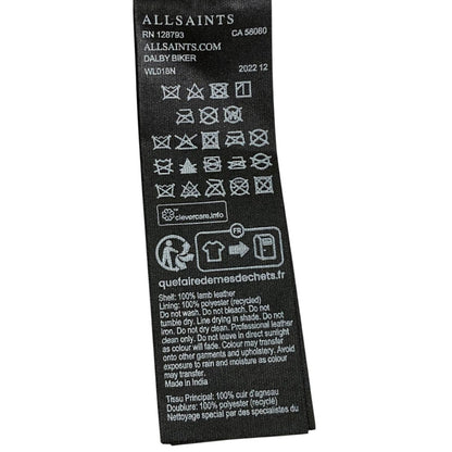 オールセインツ DALBY BIKER レザージャケット