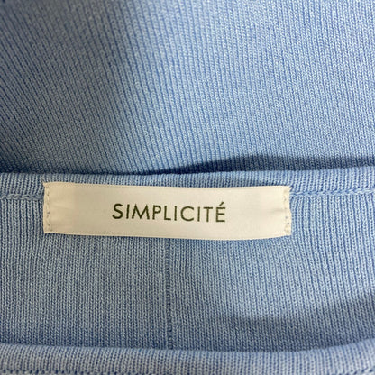 シンプリシテェニットカットソー