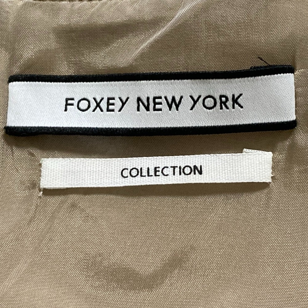フォクシーニューヨークコレクション フリルワンピース