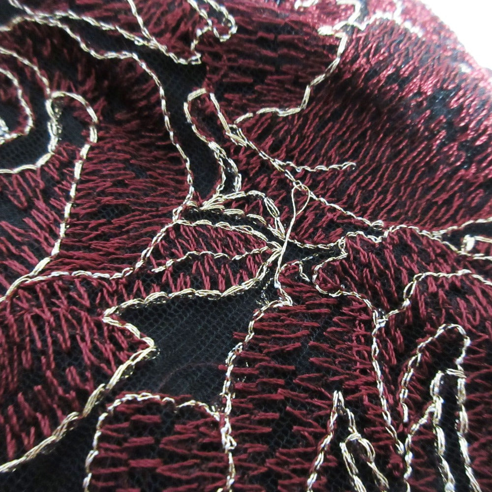 タダシショージ Rose Motif Sheath Dress ワンピース