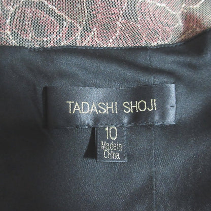タダシショージ Rose Motif Sheath Dress ワンピース