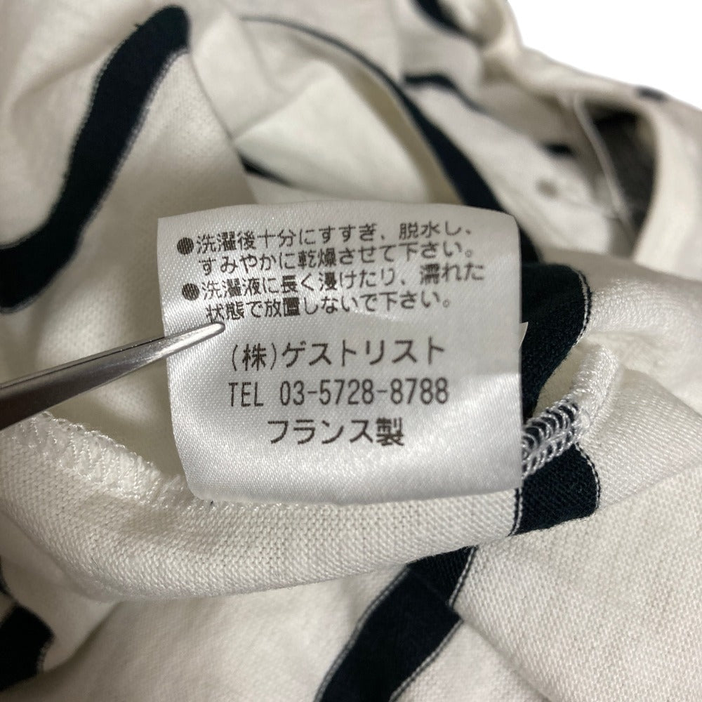 ルミノア ボーダー七分袖カットソー