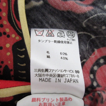 レオナールファッション ペイズリー柄ニットトップス
