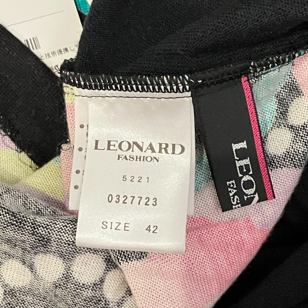 レオナールファッション シルクカシミヤニットセーター