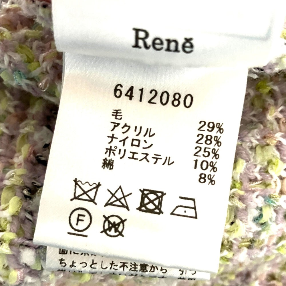 ルネ ノースリーブニットワンピース