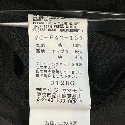 ワイズピンクレーベルヨウジヤマモト ウールワイドパンツ