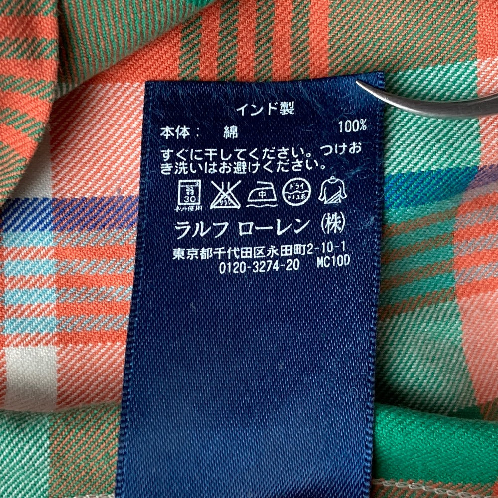 ポロラルフローレン コットンチェックシャツ