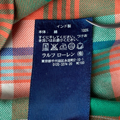 ポロラルフローレン コットンチェックシャツ